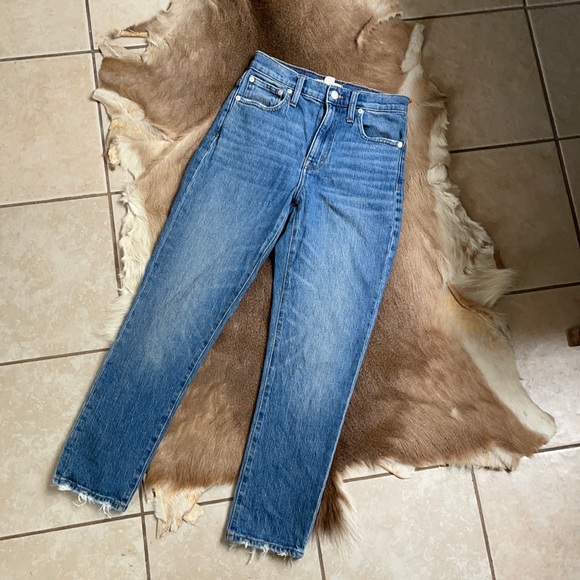 Madewell slim crop high rise boy jean - Picture 3 of 5